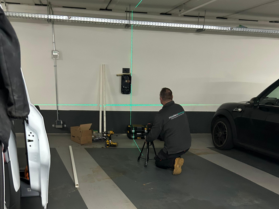 Peblar laadpaal installatie